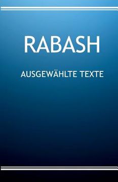 portada RABASH - Ausgewählte Texte (in German)