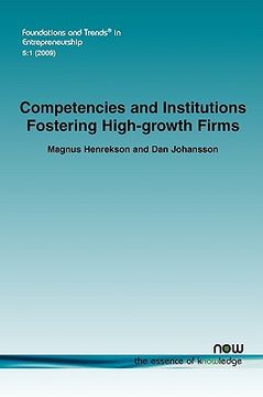 portada competencies and institutions fostering high-growth firms