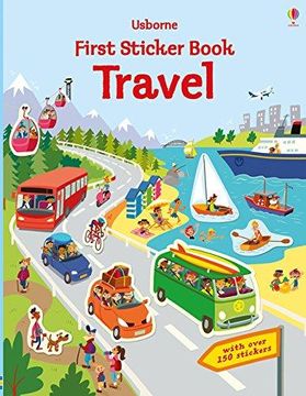 portada First Sticker Book Travel (Paperback) (en Inglés)
