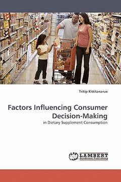 portada factors influencing consumer decision-making (en Inglés)