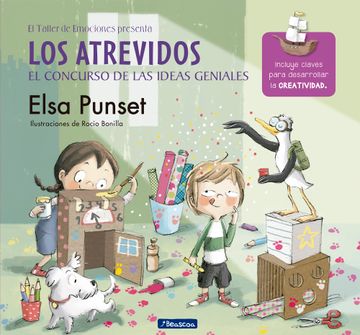 portada Los Atrevidos y el concurso de las ideas geniales (El taller de emociones 8) (in Spanish)