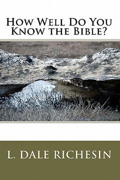 portada how well do you know the bible? (en Inglés)