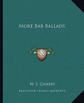 portada more bab ballads (en Inglés)