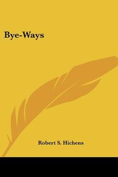 portada bye-ways (en Inglés)