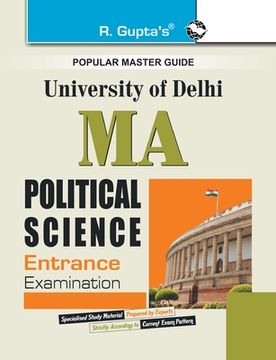portada Delhi University M.A. Political Science Entrance Exam Guide (en Inglés)