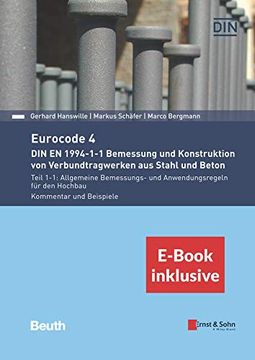 portada Eurocode 4 - din en 1994-1-1 Bemessung und Konstruktion von Verbundtragwerken aus Stahl und Beton. (en Alemán)