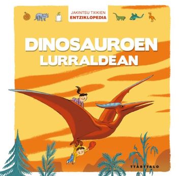 portada Dinosauroen Lurraldean (Jakintsu txikien)