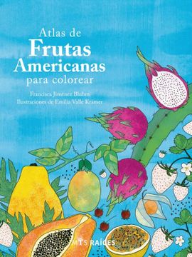 portada Atlas de Frutas Americanas para Colorear (in Spanish)