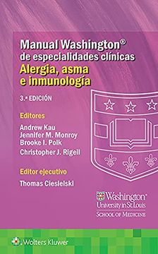portada Manual Washington de Especialidades Clinicas: Alergia, Asma e Inmunologia (3ª Ed. )