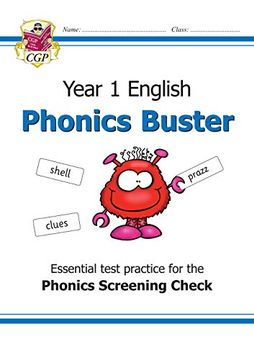 portada New ks1 English Phonics Check Buster Workbook - for the Phonics Screening Check in Year 1 