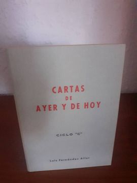 portada Cartas de Ayer y de hoy Ciclo c