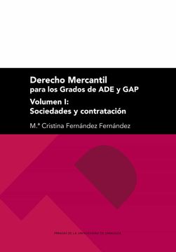 portada Derecho Mercantil Para los Grados de ade y gap (in Spanish)
