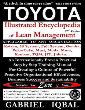 portada Toyota Illustrated Encyclopedia of Lean Management: An Internationally Proven Practical Step by Step Training Manual for Creating a Culture of. Business Success and Sustainability 