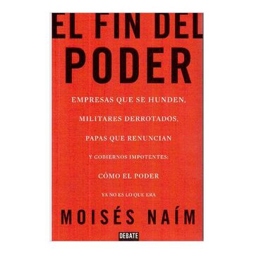 portada El fin del poder (in Spanish)