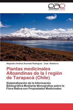 portada Plantas Medicinales Altoandinas de la I Region de Tarapaca (Chile) (in Spanish)