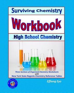 portada Surviving Chemistry Workbook: High School Chemistry: 2015 Revision - with NYS Chemistry Reference Tables (en Inglés)