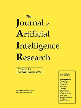 portada journal of artificial intelligence research, volume 13 (jair) (en Inglés)