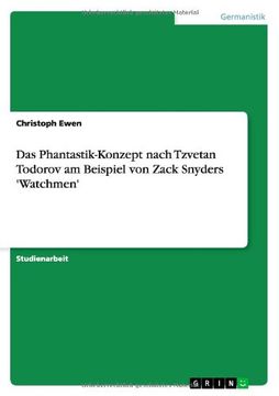 portada Das Phantastik-Konzept nach Tzvetan Todorov am Beispiel von Zack Snyders 'Watchmen' (German Edition)