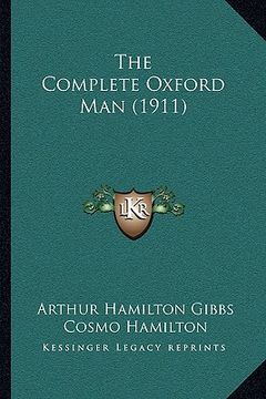 portada the complete oxford man (1911) the complete oxford man (1911) (en Inglés)