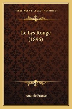 portada Le Lys Rouge (1896) (in French)