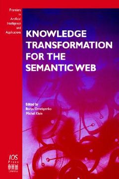portada knowledge transformation for the semantic web (en Inglés)