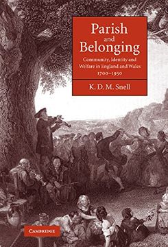 portada Parish and Belonging: Community, Identity and Welfare in England and Wales, 1700-1950 (en Inglés)
