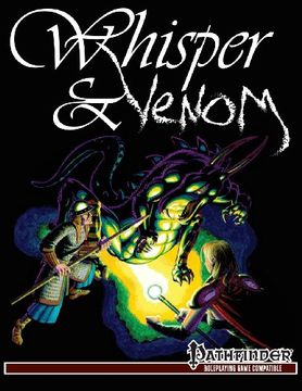 portada Whisper & Venom: Pathfinder Edition (en Inglés)