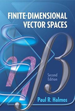 portada Finite-Dimensional Vector Spaces: Second Edition (Dover Books on Mathematics) (en Inglés)