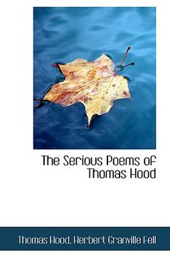 portada the serious poems of thomas hood (en Inglés)
