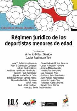 portada Régimen Jurídico de los Deportistas Menores de Edad