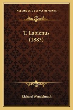 portada T. Labienus (1883) (en Alemán)