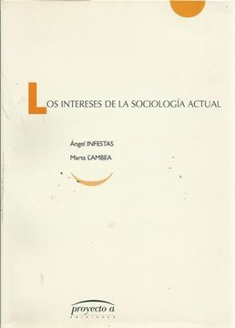 portada Los Intereses de la Sociología Actual (in Spanish)