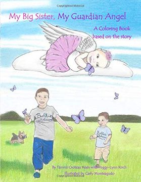 portada My big Sister, my Guardian Angel Coloring Book (en Inglés)