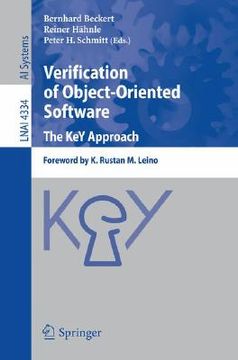 portada verification of object-oriented software. the key approach: foreword by k. rustan m. leino (en Inglés)