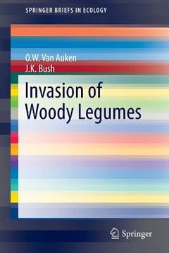 portada Invasion of Woody Legumes (en Inglés)