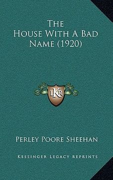 portada the house with a bad name (1920) (en Inglés)
