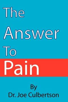 portada the answer to pain (en Inglés)