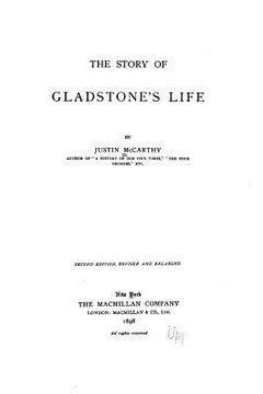 portada The story of Gladstone's life (en Inglés)