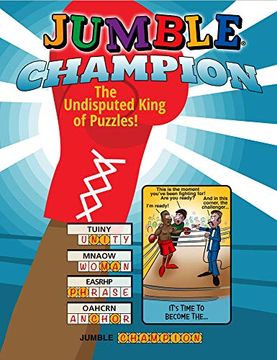 portada Jumble Champion: The Undisputed King of Puzzles! (Jumbles) (en Inglés)