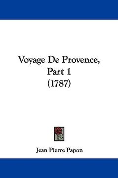 portada voyage de provence, part 1 (1787) (in English)