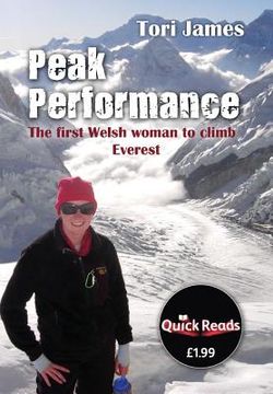 portada Peak Performance: The First Welsh Woman to Climb Everest (en Inglés)