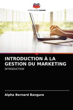 portada Introduction À La Gestion Du Marketing (in French)