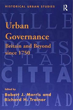 portada Urban Governance: Britain and Beyond Since 1750 (en Inglés)