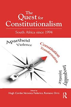 portada The Quest for Constitutionalism: South Africa Since 1994 