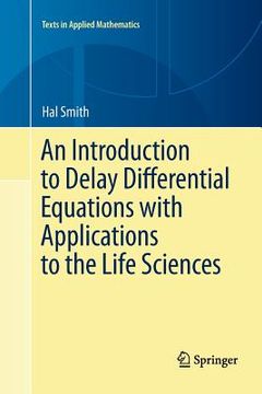portada an introduction to delay differential equations with applications to the life sciences (en Inglés)