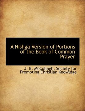 portada A Nishga Version of Portions of the Book of Common Prayer (North American Indian Languages Edition)