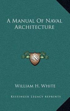 portada a manual of naval architecture (en Inglés)