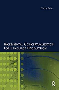 portada Incremental Conceptualization for Language Production (en Inglés)