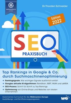 portada SEO Praxisbuch: Top Rankings in Google & Co. durch Suchmaschinenoptimierung