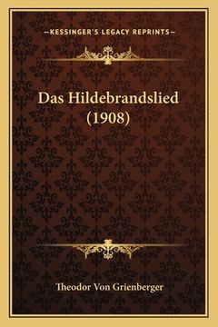 portada Das Hildebrandslied (1908) (en Alemán)
